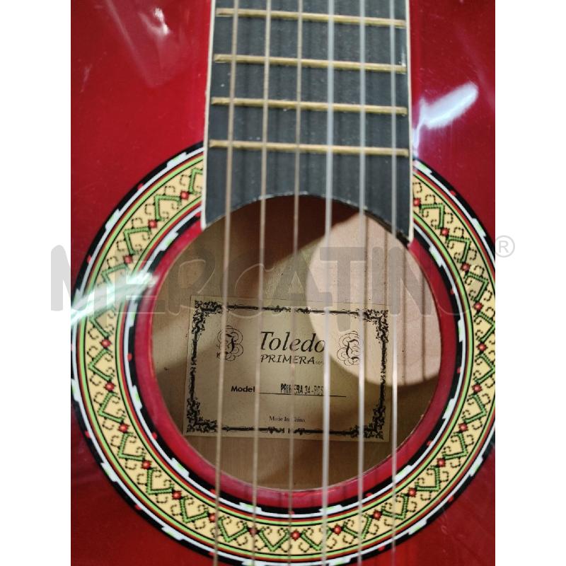 CHITARRA CLASSICA TOLEDO PRIMERA ROSSA | Mercatino dell'Usato Roma talenti 2