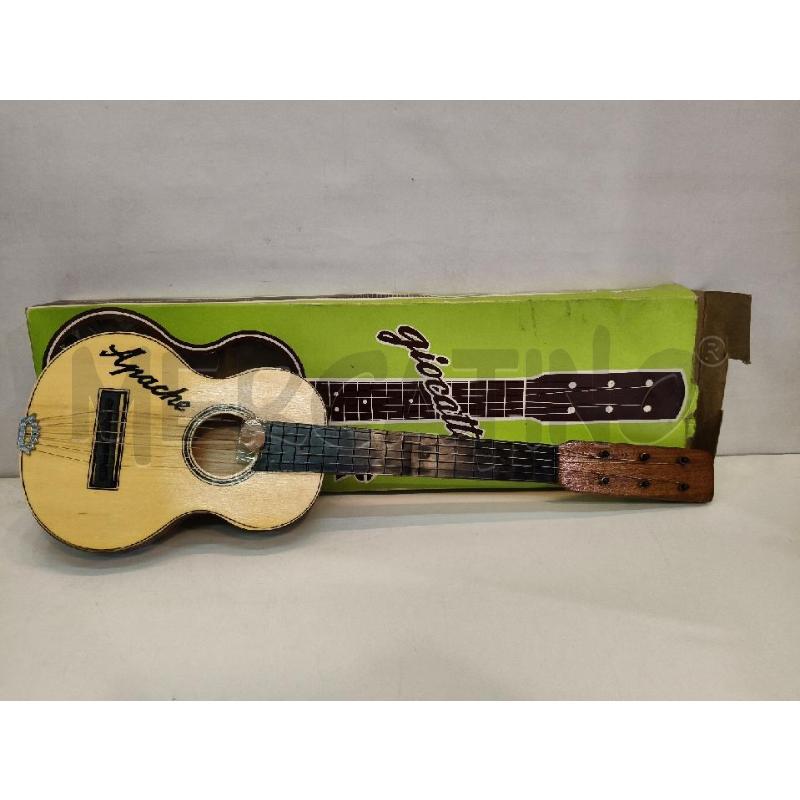 CHITARRA GIOCATTOLO INGA APACHE ANNI '60 | Mercatino dell'Usato Roma talenti 1