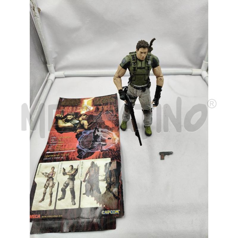 CHRIS RESIDENT EVIL 5 ACTION FIGURE + DEPLIANT | Mercatino dell'Usato Roma talenti 2