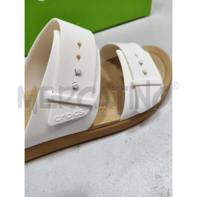CIABATTE D CROCS GOMMA 2 FASCE PANNA  | Mercatino dell'Usato Roma talenti 2
