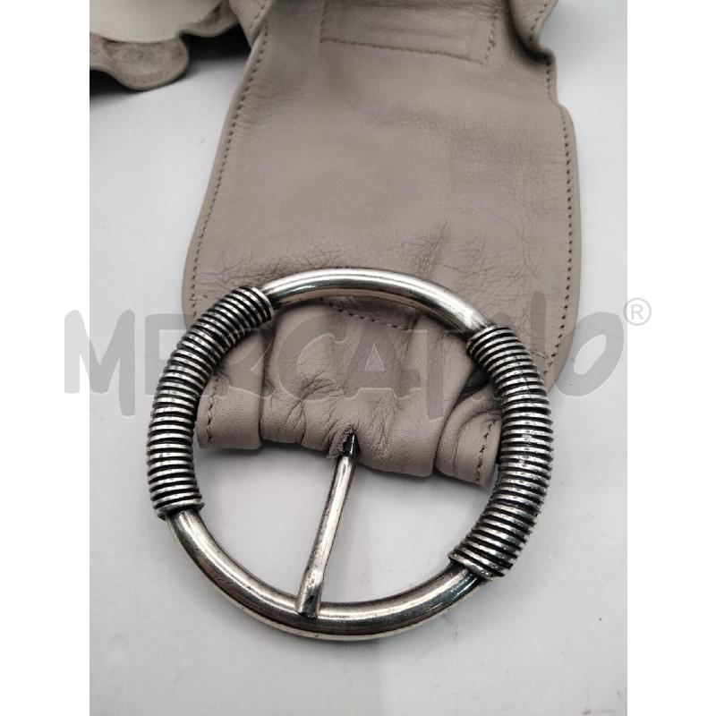 CINTURA D GIANNI CHIARINI PELLE BEIGE B/ONDUL  | Mercatino dell'Usato Roma talenti 2