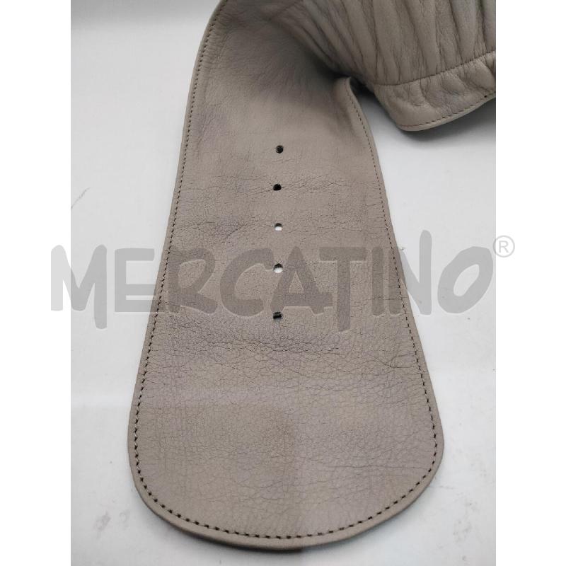 CINTURA D GIANNI CHIARINI PELLE BEIGE B/ONDUL  | Mercatino dell'Usato Roma talenti 3