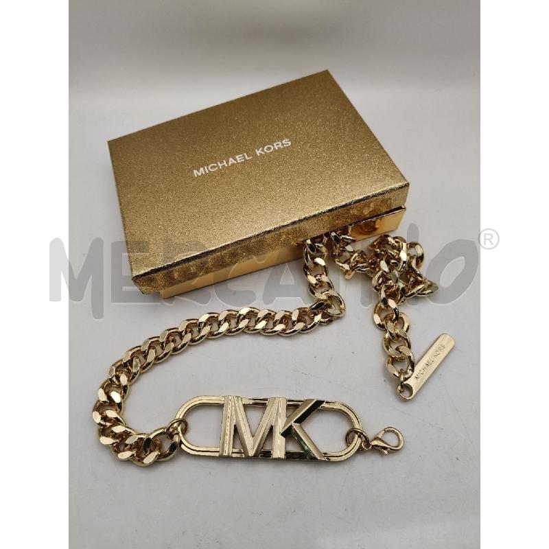 CINTURA D MICHAEL KORS CATENA DORATA CHIUS LOGO  | Mercatino dell'Usato Roma talenti 1