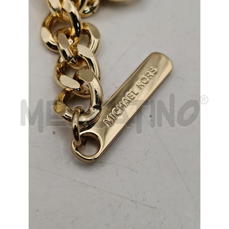 CINTURA D MICHAEL KORS CATENA DORATA CHIUS LOGO  | Mercatino dell'Usato Roma talenti 3