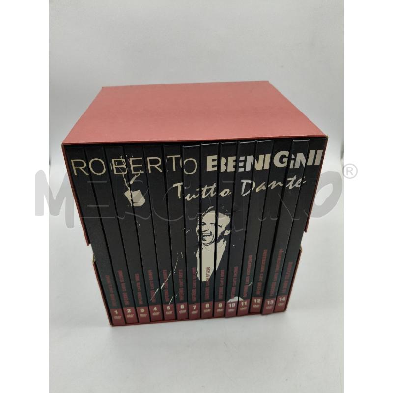 COF DVD ROBERTO BENIGNI TUTTO DANTE | Mercatino dell'Usato Roma talenti 1