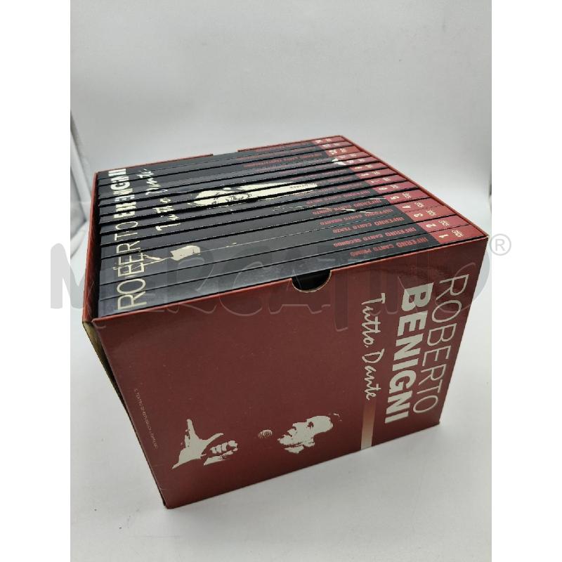 COF DVD ROBERTO BENIGNI TUTTO DANTE | Mercatino dell'Usato Roma talenti 2
