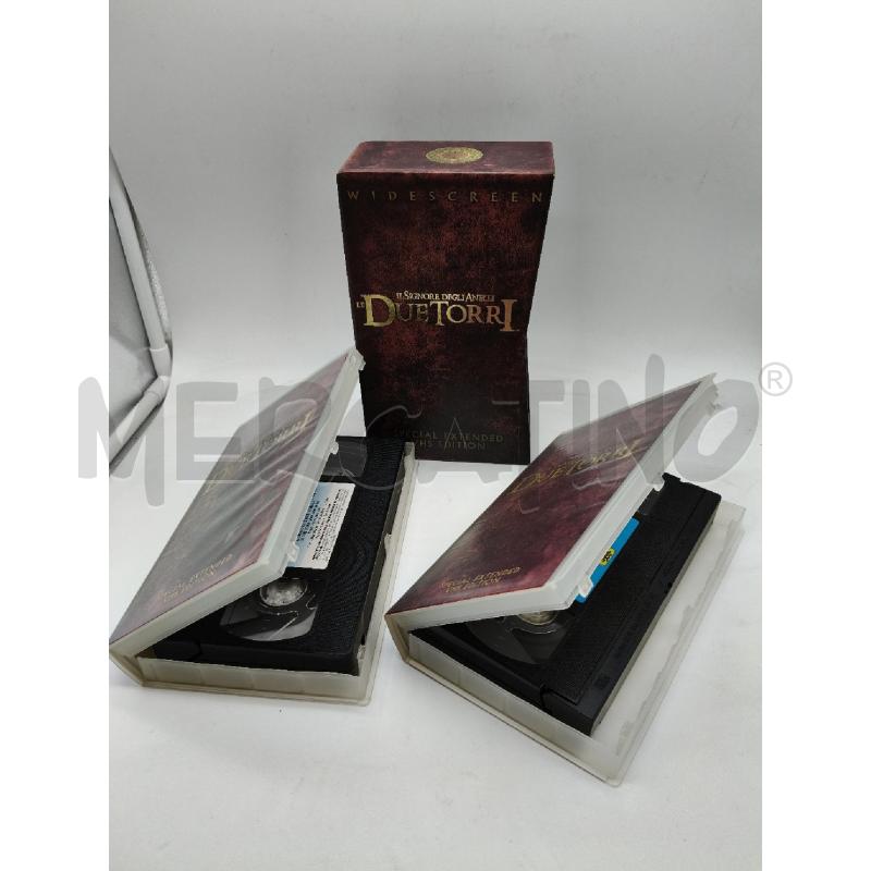 COF VHS IL SIGNORE DEGLI ANELLI LE DUE TORRI | Mercatino dell'Usato Roma talenti 2