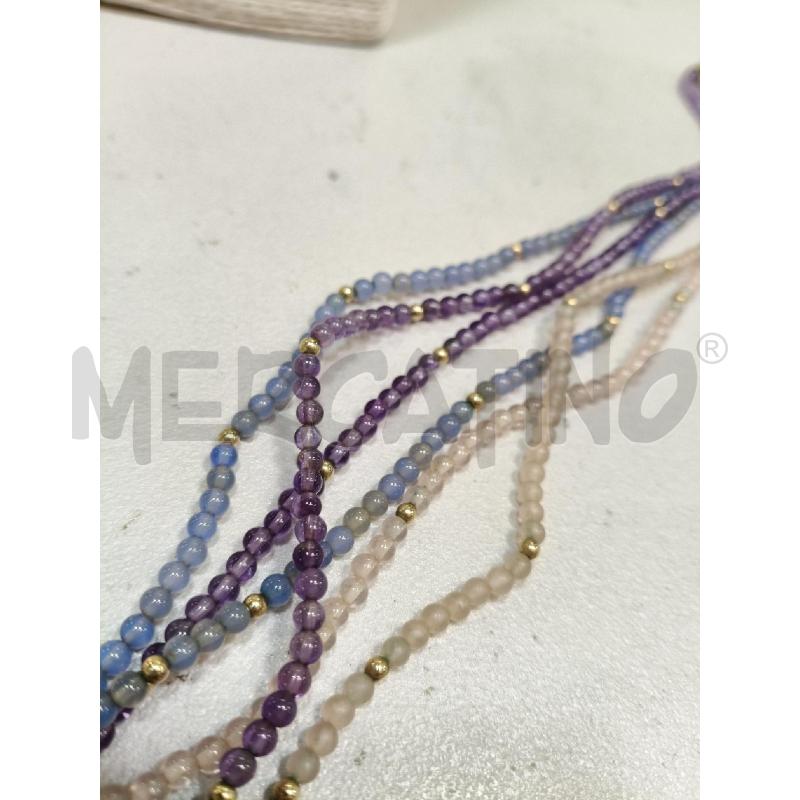 COLLANA 6F CEL/ROSA/VIO CHIUD DOR | Mercatino dell'Usato Roma talenti 3