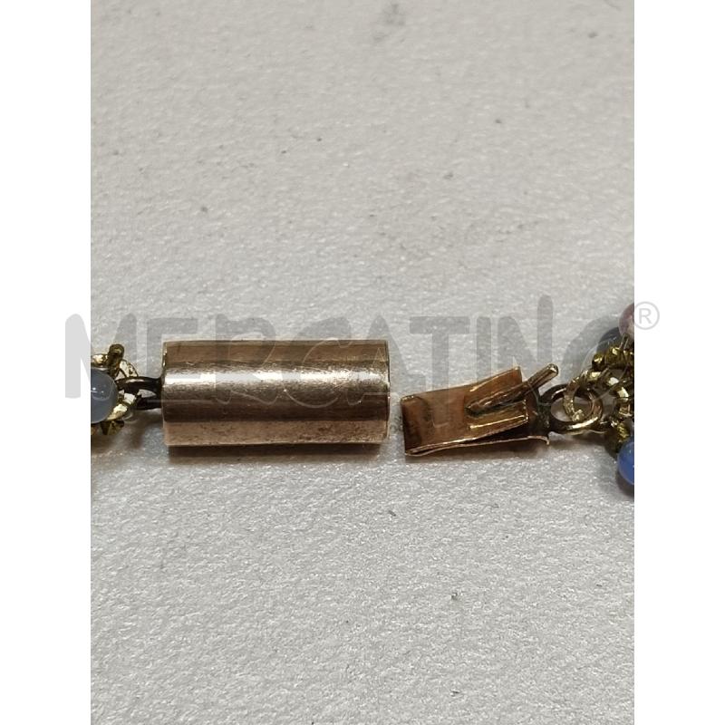 COLLANA 6F CEL/ROSA/VIO CHIUD DOR | Mercatino dell'Usato Roma talenti 4