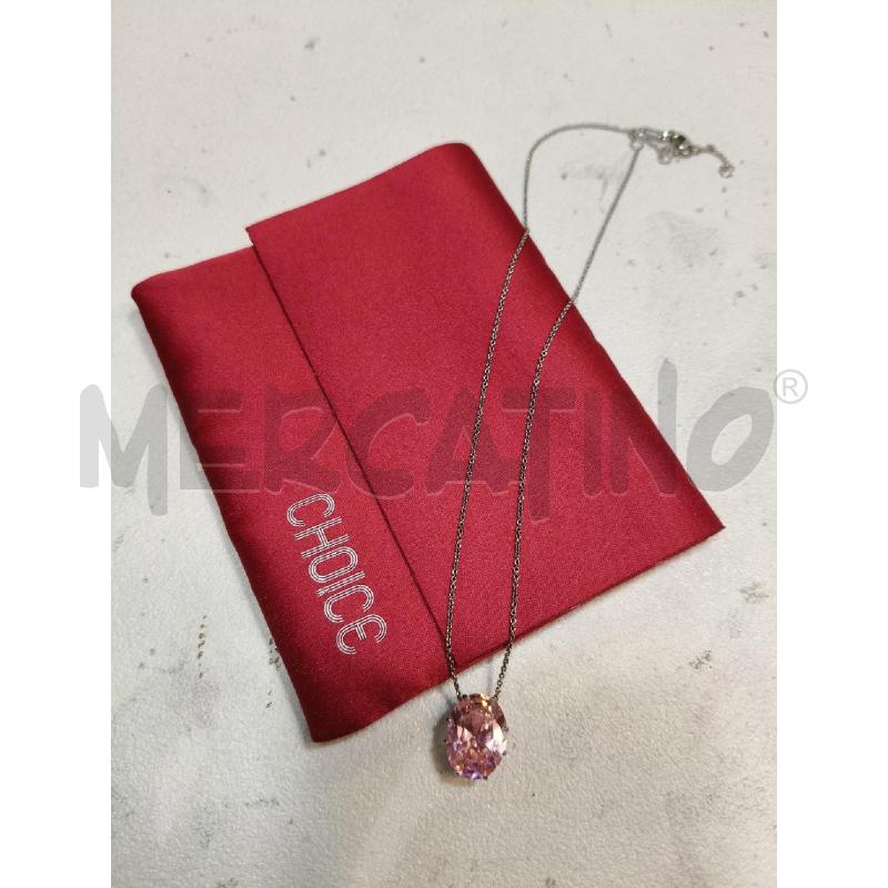 COLLANA ACC CHOISE PIETRA ROSA | Mercatino dell'Usato Roma talenti 1