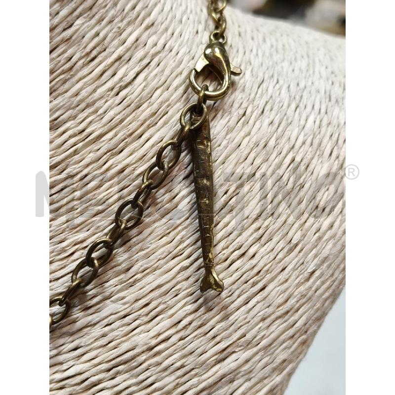 COLLANA CAT BRUNITO STELLE MARINE PIETRE ROSSE | Mercatino dell'Usato Roma talenti 3