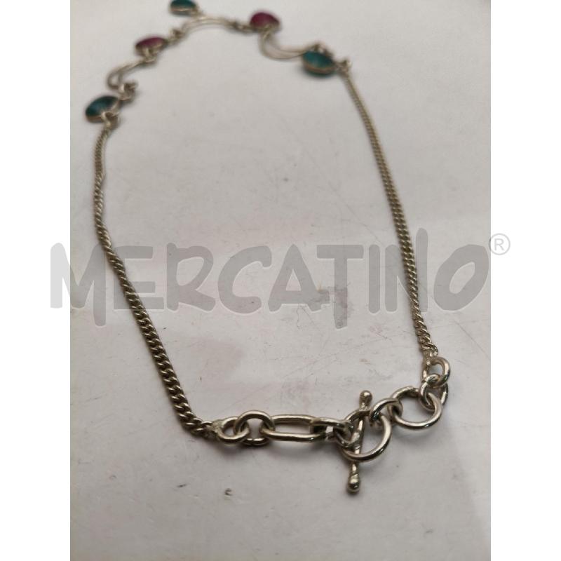 COLLANA CAT CENTR SEMIC PIETRE VER /MAG | Mercatino dell'Usato Roma talenti 4