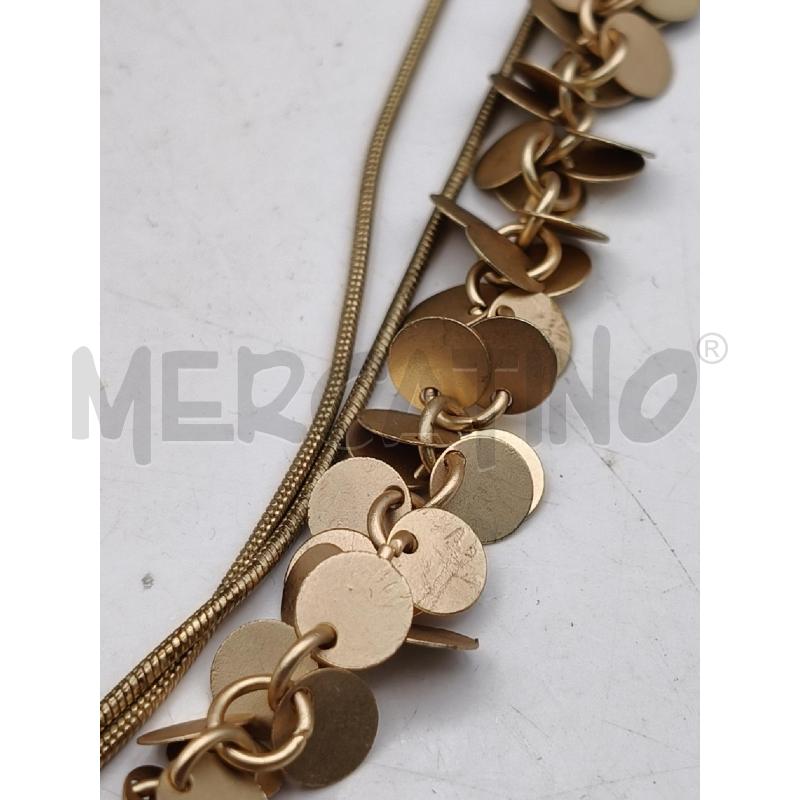 COLLANA DANSK SMYKKENKUNST FILO DOR TONDINI | Mercatino dell'Usato Roma talenti 2
