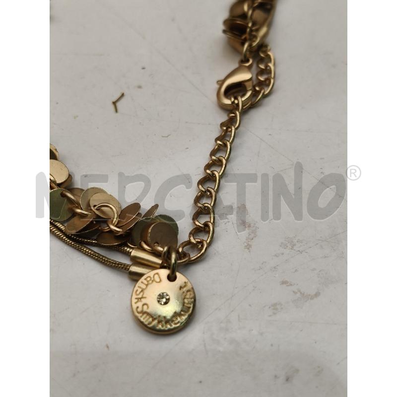 COLLANA DANSK SMYKKENKUNST FILO DOR TONDINI | Mercatino dell'Usato Roma talenti 3