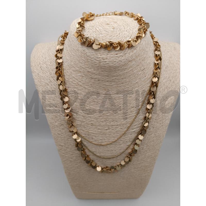 COLLANA DANSK SMYKKENKUNST FILO DOR TONDINI | Mercatino dell'Usato Roma talenti 4