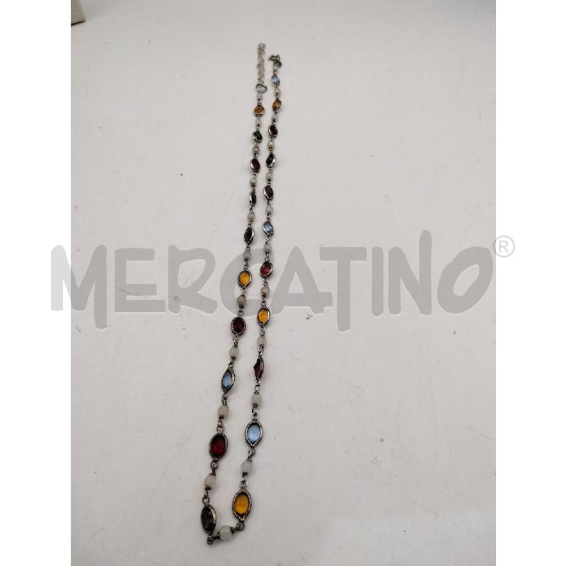 COLLANA E ORECCHINI FUSOIN VETRI COL  | Mercatino dell'Usato Roma talenti 3