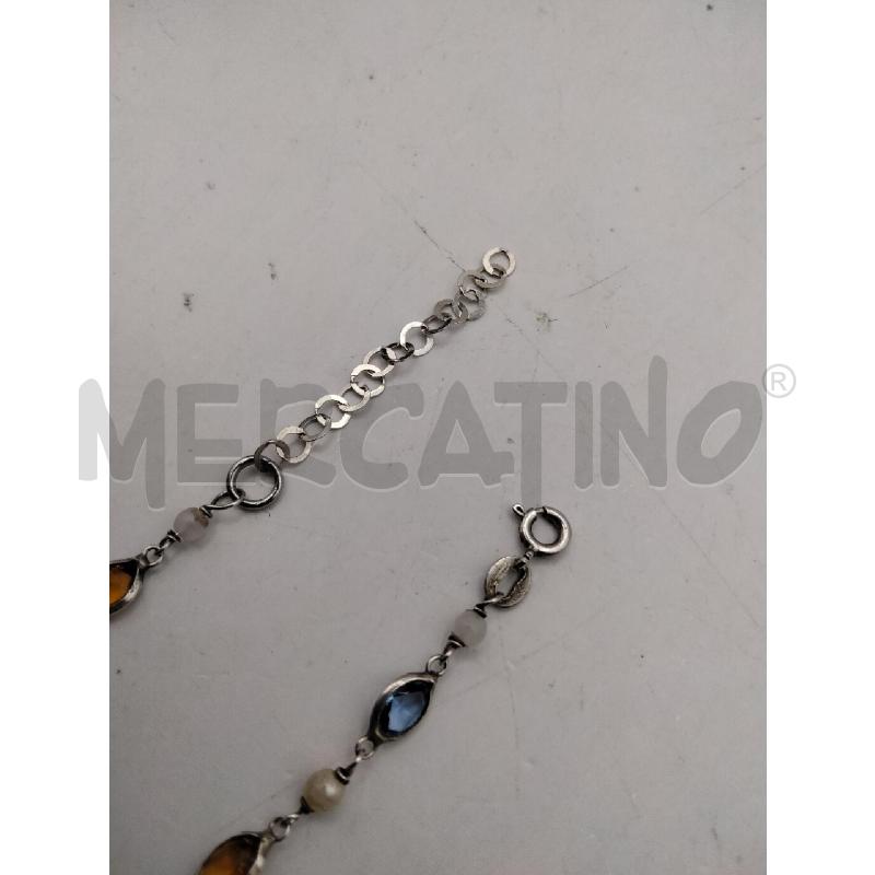 COLLANA E ORECCHINI FUSOIN VETRI COL  | Mercatino dell'Usato Roma talenti 4