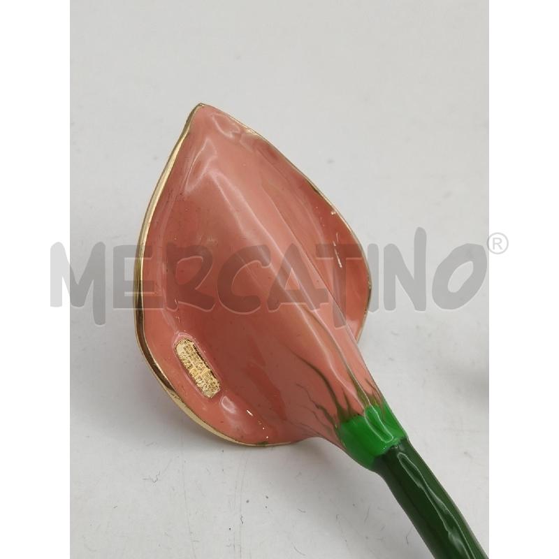 COLLANA FEDERICA ROSSI CALLA VERDE ROSA PLACC  | Mercatino dell'Usato Roma talenti 3