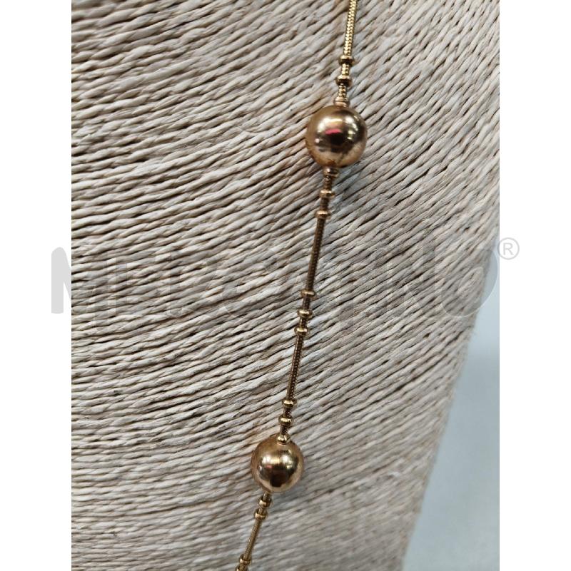 COLLANA FILO DORBOCCETTA DECO SFERA NE | Mercatino dell'Usato Roma talenti 4