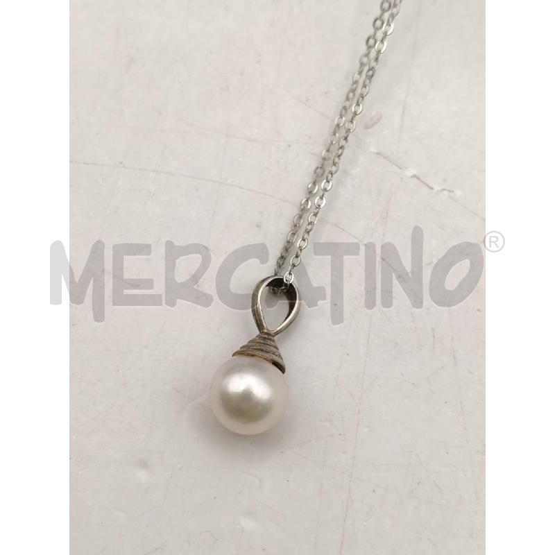 COLLANA FUSION PERLA MARE | Mercatino dell'Usato Roma talenti 2