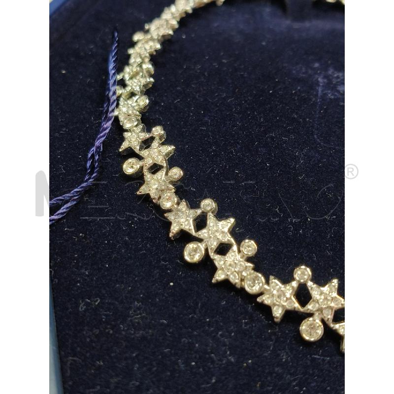 COLLANA GIROCOLLO SWAROVSKI STELLE  | Mercatino dell'Usato Roma talenti 2