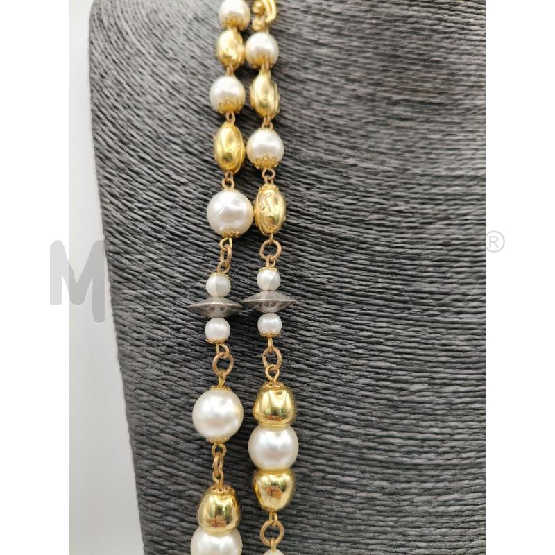 COLLANA LU 2 F CAT DOR/PERLE/BOULE DOR/OVALI INC  | Mercatino dell'Usato Roma talenti 2