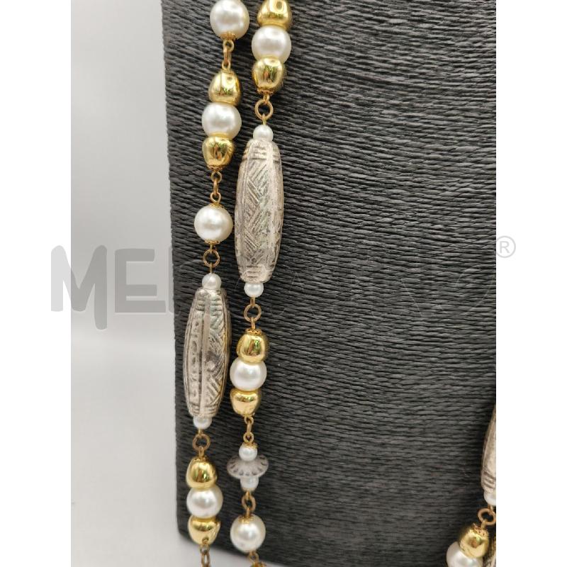 COLLANA LU 2 F CAT DOR/PERLE/BOULE DOR/OVALI INC  | Mercatino dell'Usato Roma talenti 3