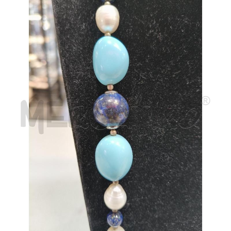 COLLANA LU SFERE LAPIS/PERLE SCAR/TURCH | Mercatino dell'Usato Roma talenti 3