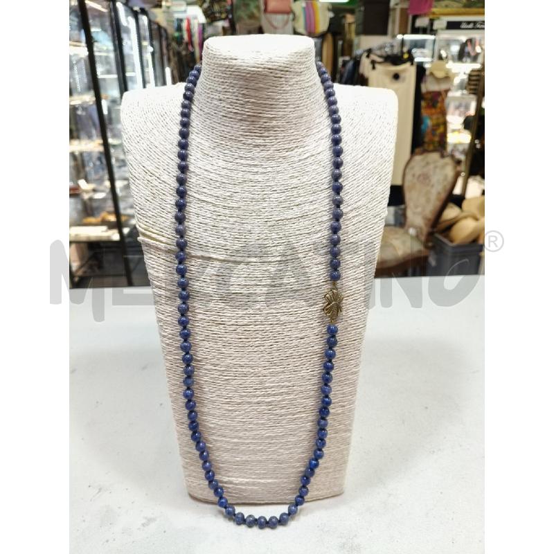 COLLANA LU SFERE LAPIS CHIUS FUSION FIOCCO DOR STRASS  | Mercatino dell'Usato Roma talenti 1