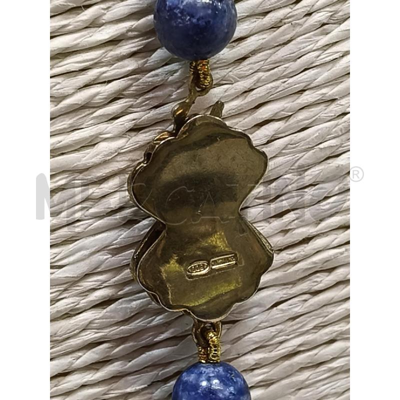COLLANA LU SFERE LAPIS CHIUS FUSION FIOCCO DOR STRASS  | Mercatino dell'Usato Roma talenti 4