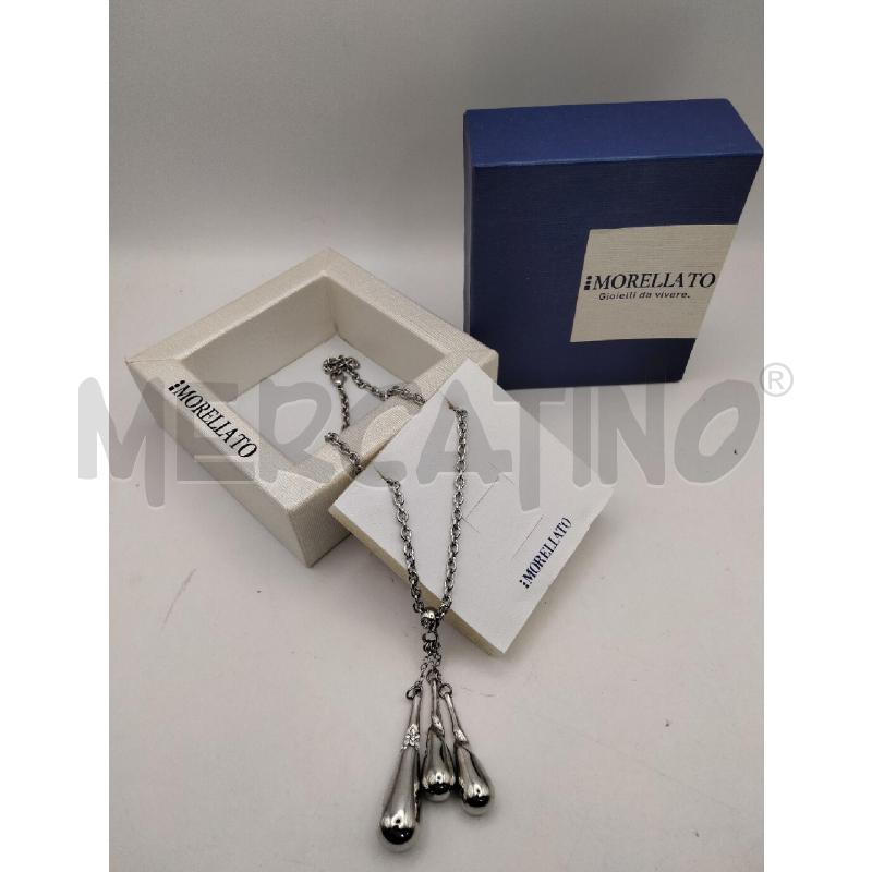 COLLANA MORELLATO PEND 3 GOCCE STRASS | Mercatino dell'Usato Roma talenti 1