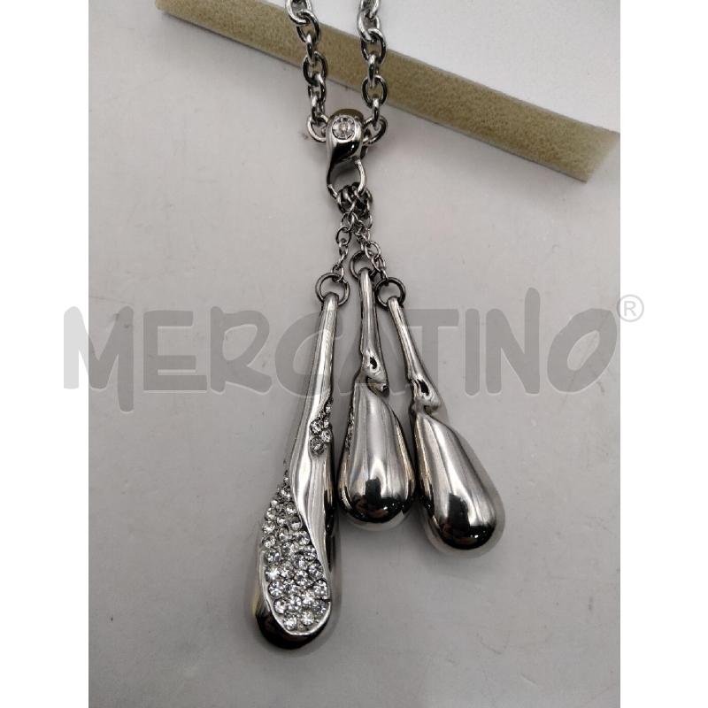 COLLANA MORELLATO PEND 3 GOCCE STRASS | Mercatino dell'Usato Roma talenti 2