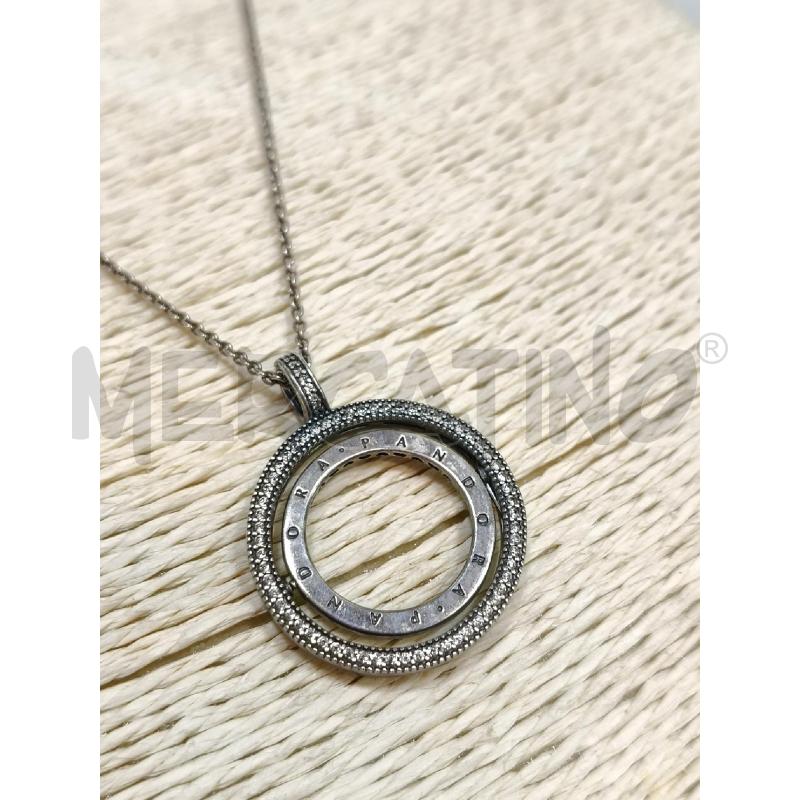 COLLANA PANDORA OEND CERCIO LISCIO/PAVE | Mercatino dell'Usato Roma talenti 2
