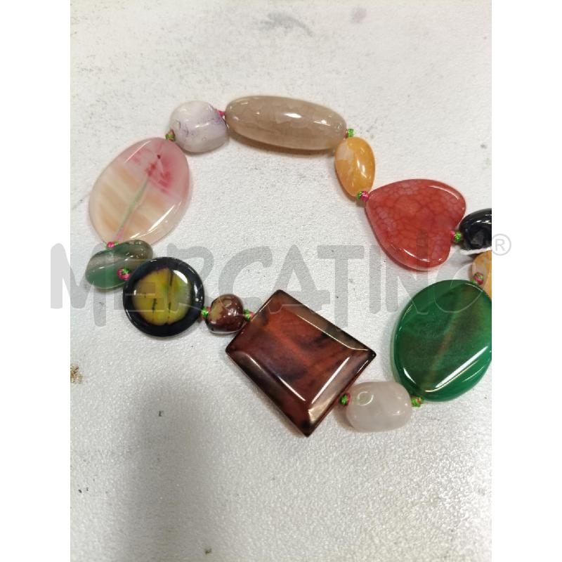 COLLANA PIETRE DURE COL CUORE/ROMBO/ALL | Mercatino dell'Usato Roma talenti 3