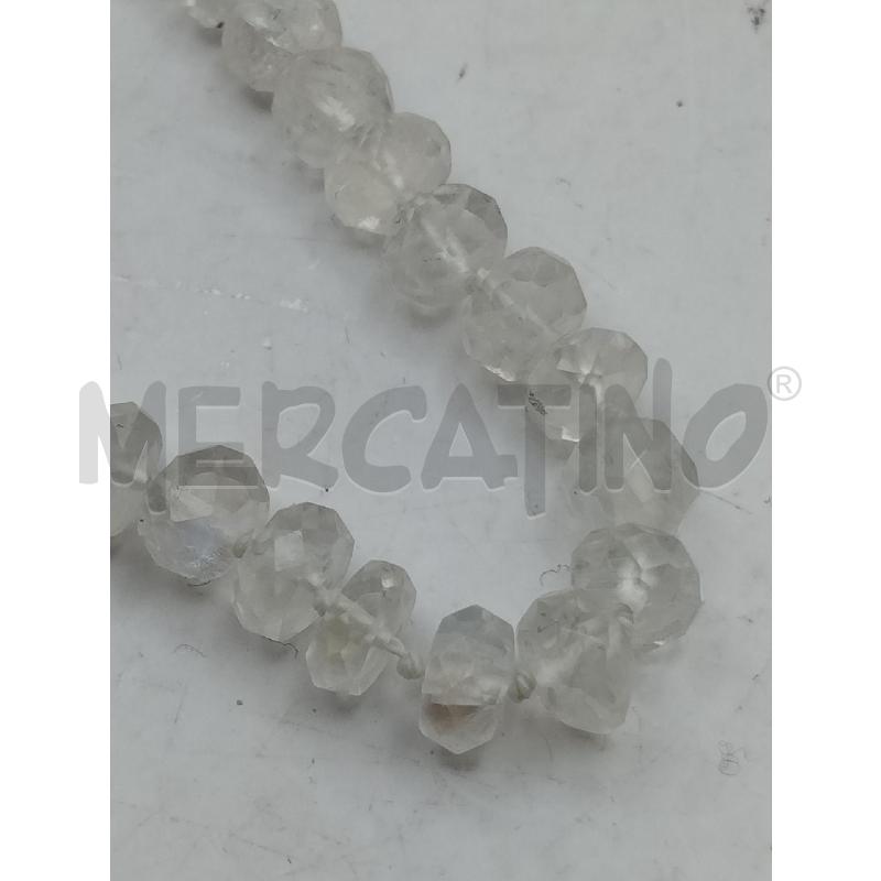 COLLANA PIETRINE SFACC TRASP CHIUS GANCIO DOR | Mercatino dell'Usato Roma talenti 3