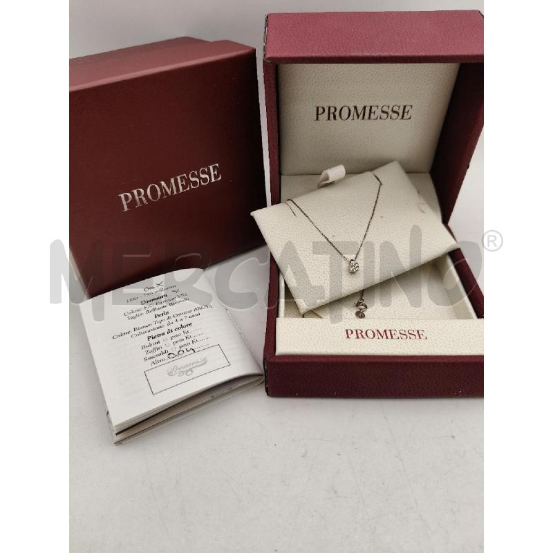 COLLANA PROMESSE PUNTO LUCE BRILL  | Mercatino dell'Usato Roma talenti 1