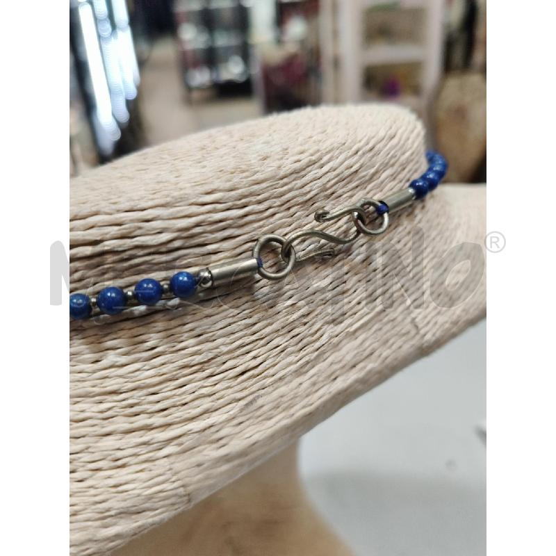 COLLANA SFERE PICC/MEFIE BLU CENTR FILE | Mercatino dell'Usato Roma talenti 4