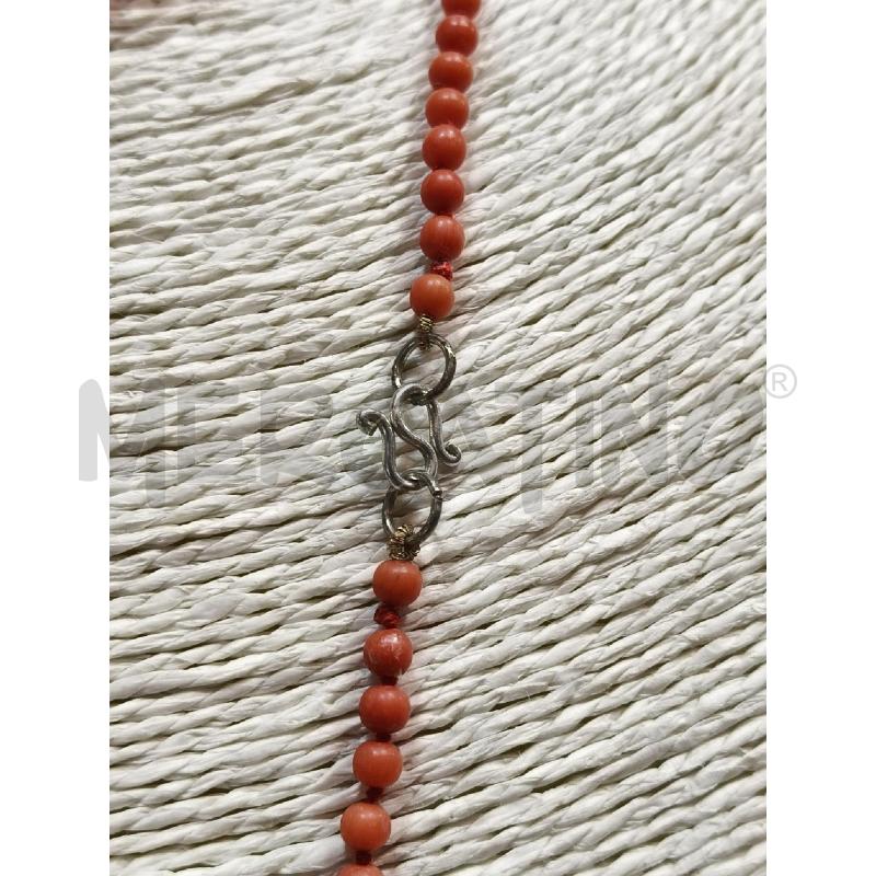 COLLANA SFERE PICC CORALLO CHIUS FUSION  | Mercatino dell'Usato Roma talenti 2