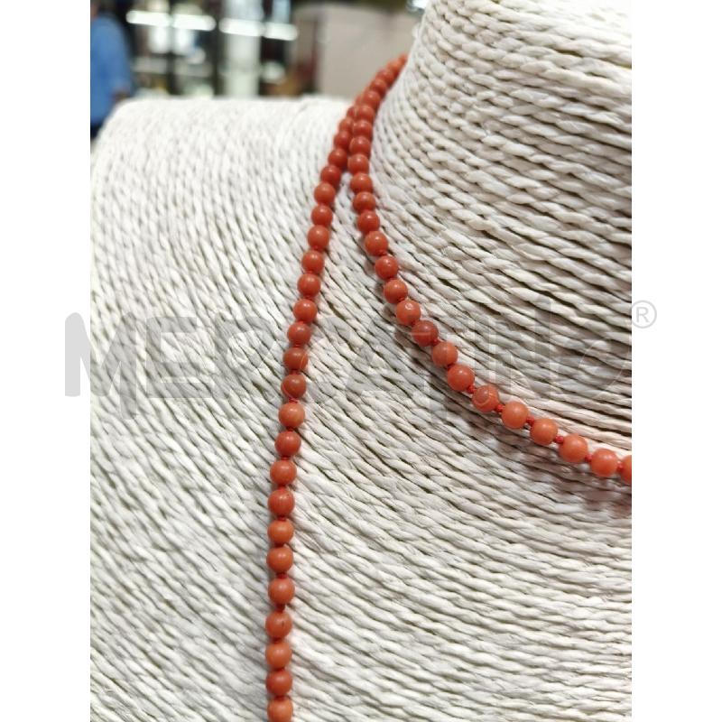 COLLANA SFERE PICC CORALLO CHIUS FUSION  | Mercatino dell'Usato Roma talenti 3