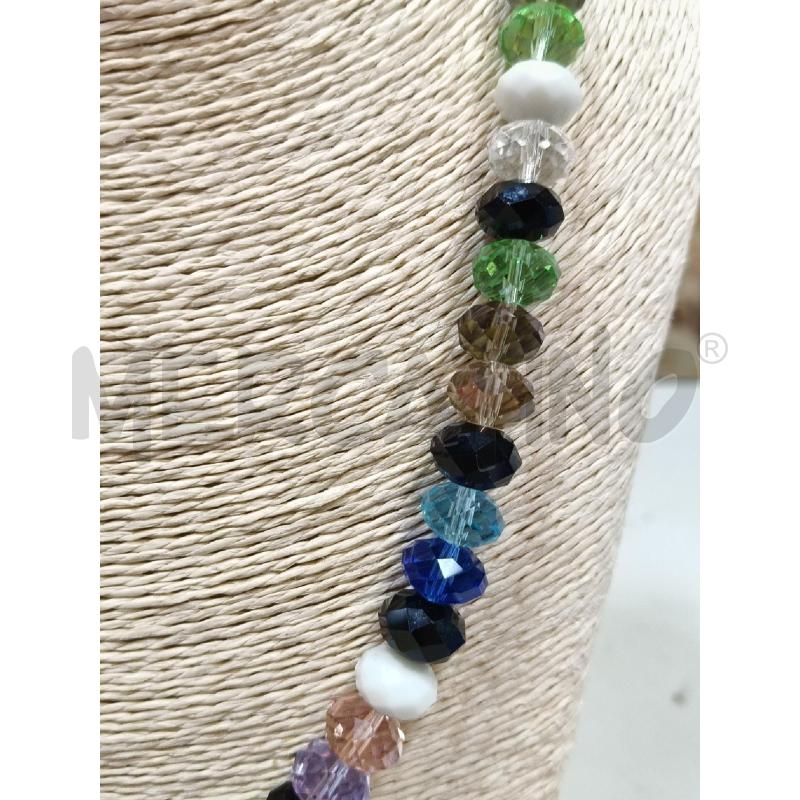 COLLANA SFERE SCHIACC SFACC MULTICOLOR | Mercatino dell'Usato Roma talenti 2