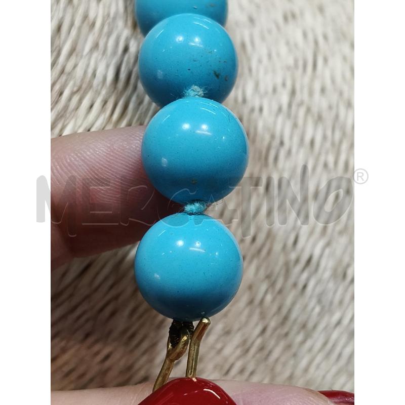 COLLANA SFERE TURCH CHIUS GANCIO DOR  | Mercatino dell'Usato Roma talenti 4