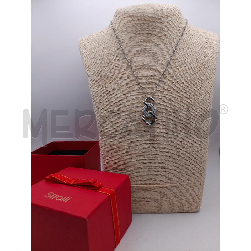 COLLANA STROILI ACC CATEN NODO LISCIO/STRASS | Mercatino dell'Usato Roma talenti 1
