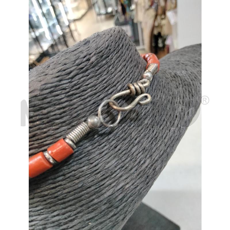 COLLANA TUBETTI COR CENTR 3F SASS TURCH | Mercatino dell'Usato Roma talenti 4