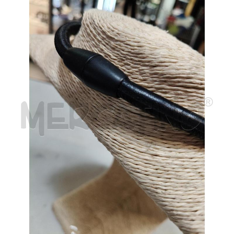 COLLANA TUB PELLE CENTR CASCATA TUBETTI NE | Mercatino dell'Usato Roma talenti 3