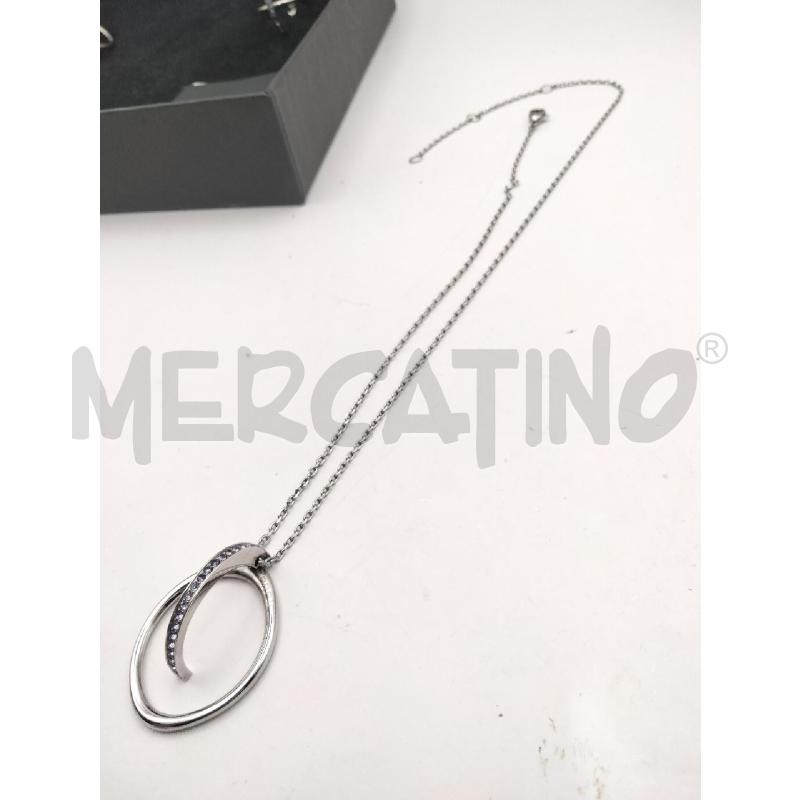 COLLANA + ORECCHINI BREIL MEZZANOTTE STRASS LILLA | Mercatino dell'Usato Roma talenti 3