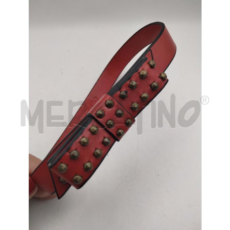 COLLARINO KENDO ROSSO FIOCCO BORCHIE  | Mercatino dell'Usato Roma talenti 2