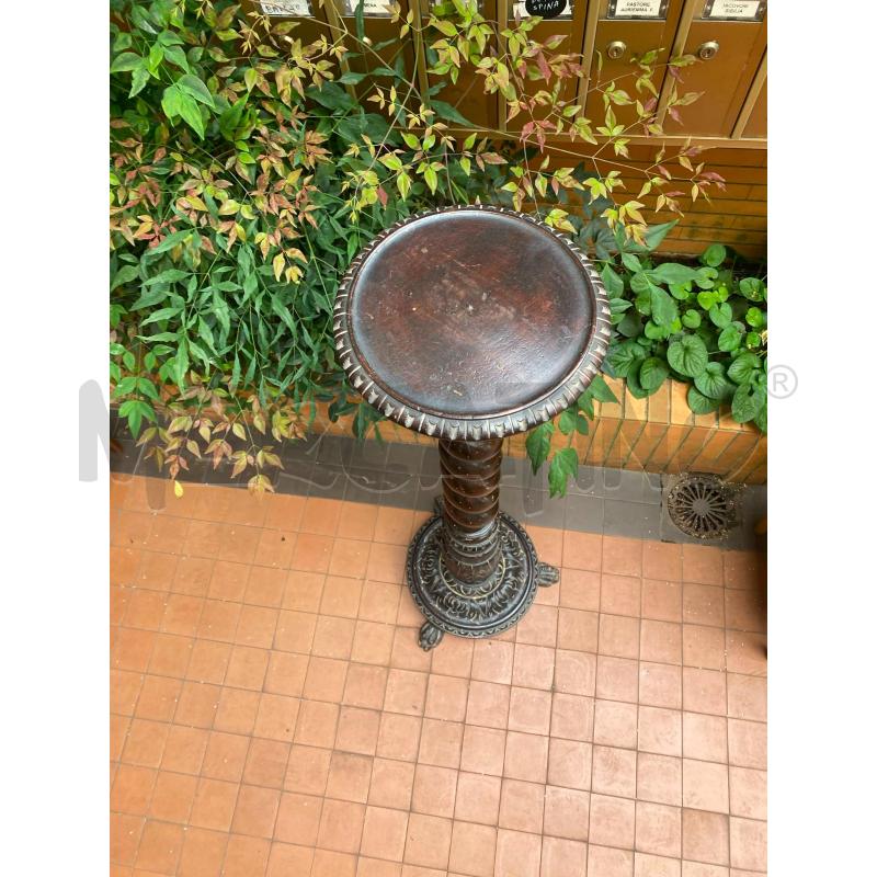 COLONNA LEGNO TORCIGLIONE NERA | Mercatino dell'Usato Roma talenti 2