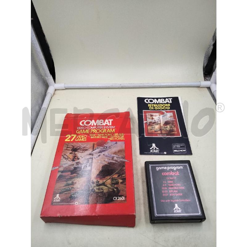 COMBAT 27 VIDEO GAMES ATARI CX2601 | Mercatino dell'Usato Roma talenti 1