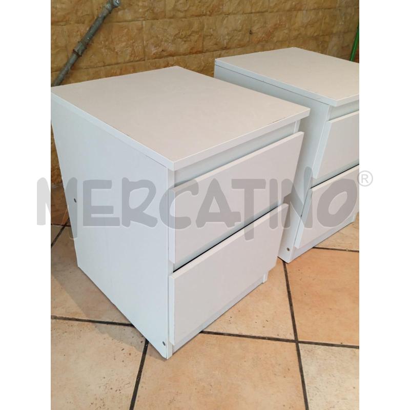 COMODINI COPPIA BIA 2C | Mercatino dell'Usato Roma talenti 2