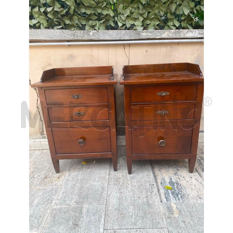 COMODINI COPPIA LEGNO3C | Mercatino dell'Usato Roma talenti 1